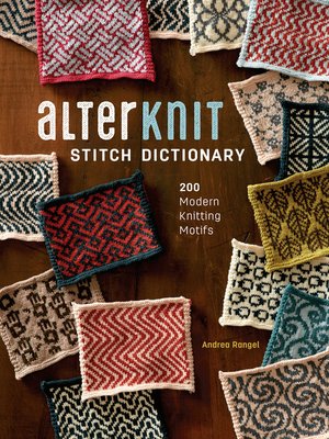 cover image of AlterKnit Stitch Dictionary